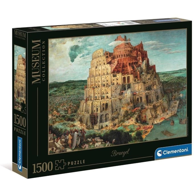 Clementoni - Puzzel - 1500 Stukjes - Museum Babel Tower - Puzzel Voor Volwassenen
