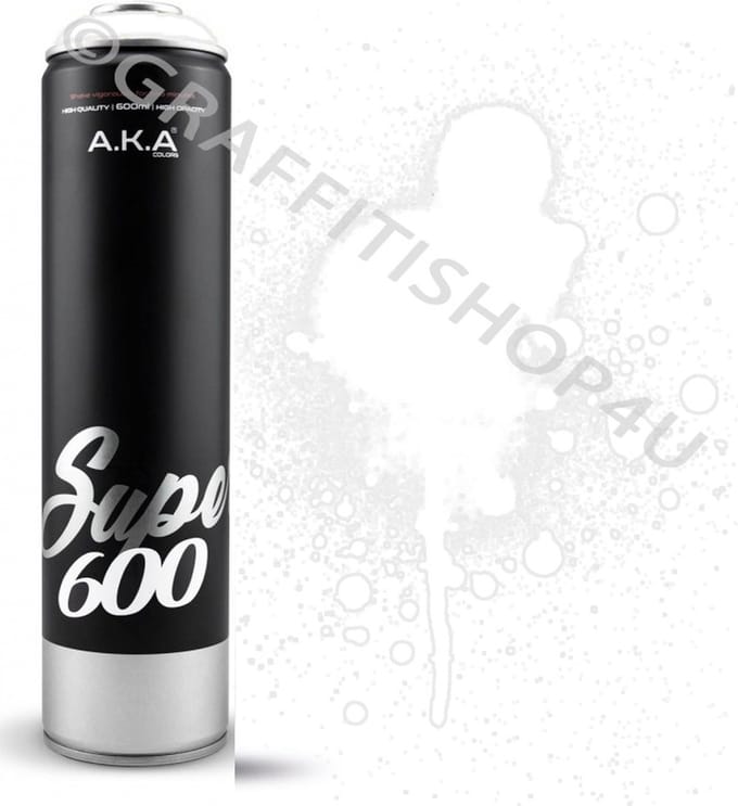 AKA Super Spuitbus 600ml Hoge Druk Pure White