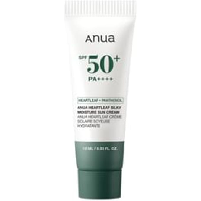 Anua - Heartleaf Silky Moisture Sun Cream Mini 2025 Version - 10ml