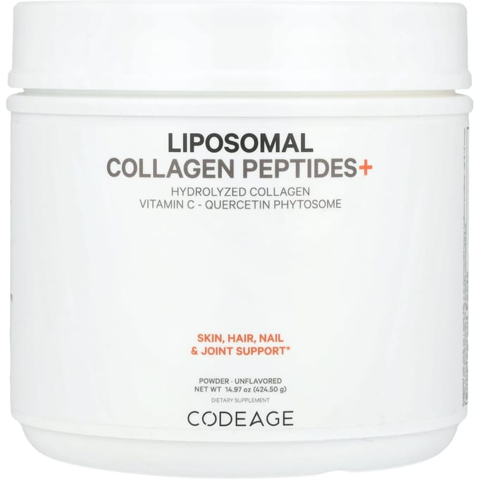 Codeage, Peptides de Collagène Liposomaux+, Non Aromatisé, 14,97 oz (424.5 g)