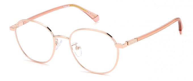 Polaroid PLD D456/G Gold copper 51/19/145 UNISEX Brilmonturen