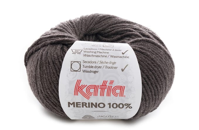 Katia Concept Merino 100% - 502 donkerbruin - Wol Garen