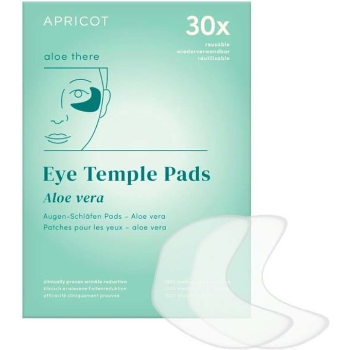 APRICOT Ogen Reusable eye-temple pads with aloe vera Oogmaskers & -pads Dames