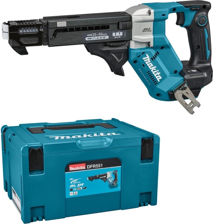 Makita DFR551ZJ Accu bandschroefmachine 25-55mm 18V Basic Body in Mbox