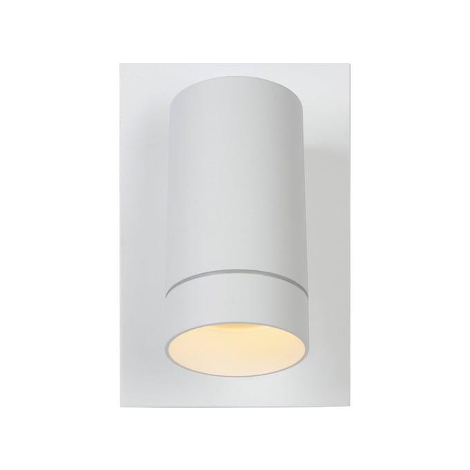 Lucide TAYLOR - Wandspot / Wandlamp Binnen/Buiten - 1xGU10 (MR16) - IP54 - Bewegingssensor - Wit