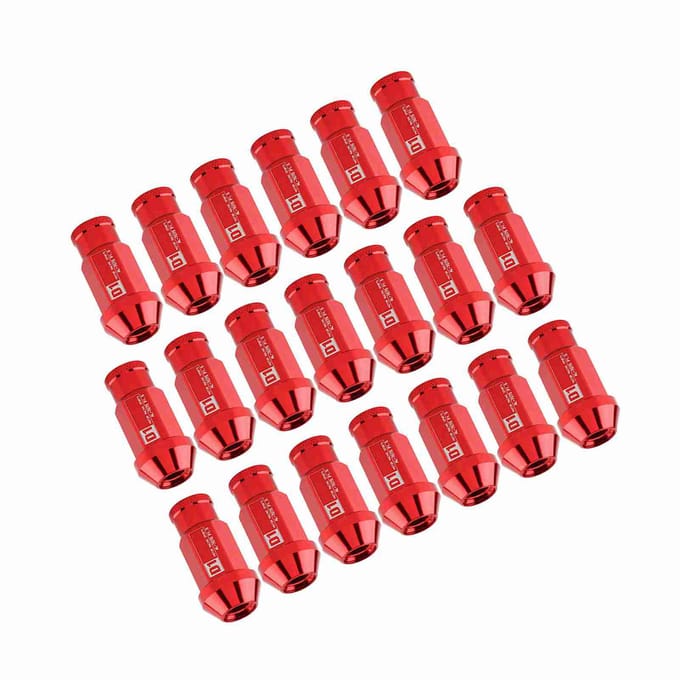 Auto Band Schroef Racing Wiel Aluminium Moer M12X1.5 Red