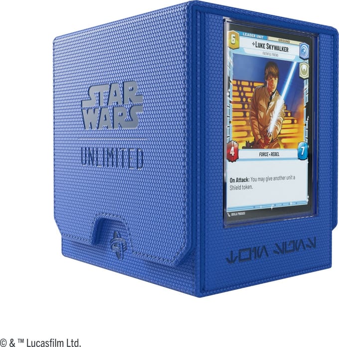 Star Wars Unlimited Twin Suns Deck Pod Blauw - Deckbox - Tokenbox - voor Star Wars Unlimited - Gamegenic