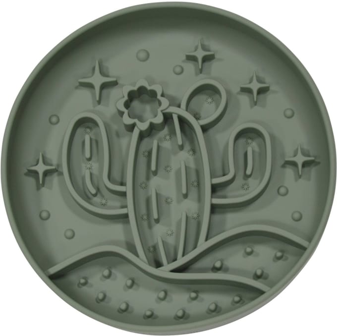 JV Bon App Voerbak Slow Feeder Antislip Silicone Cactus