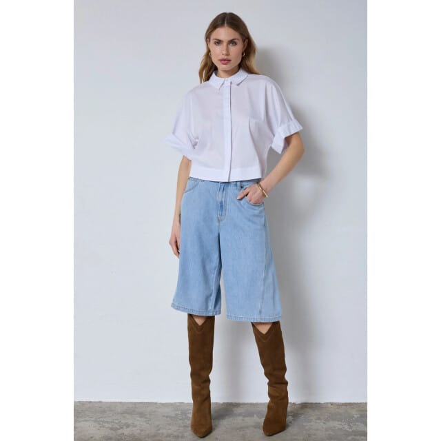Co Couture Sharoncc Bermudas Lichtblauw 41142
