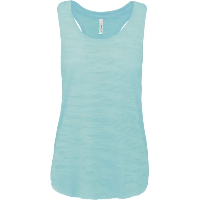 Tank Top Dames M Proact Mouwloos Ice Mint 65% Polyester, 35% Viscose