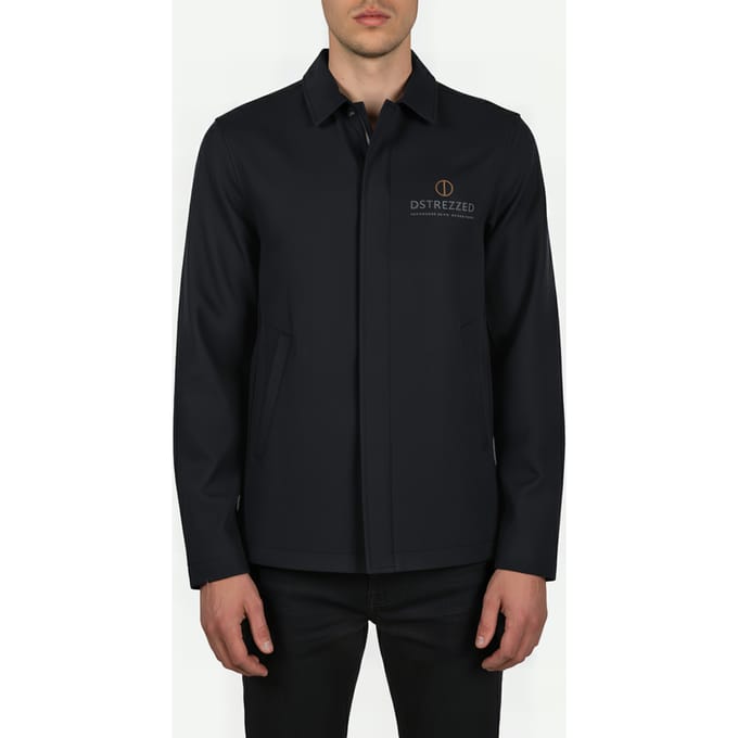 Dstrezzed Ds_ryan Logo Jacket Black Taglia: S | Giacche leggere Outlet | Uomo | Nero