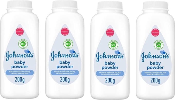 Johnson's Baby Talk Poeder 4 x 200 Gram Voordeelverpakking