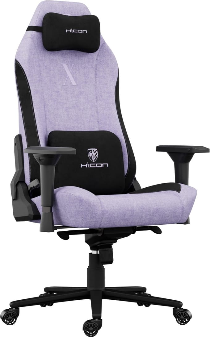 Bureaustoel - Chaise de Bureau - Ergonomische Stoffen Bureaustoel - HICON Apex Velocity - Paars
