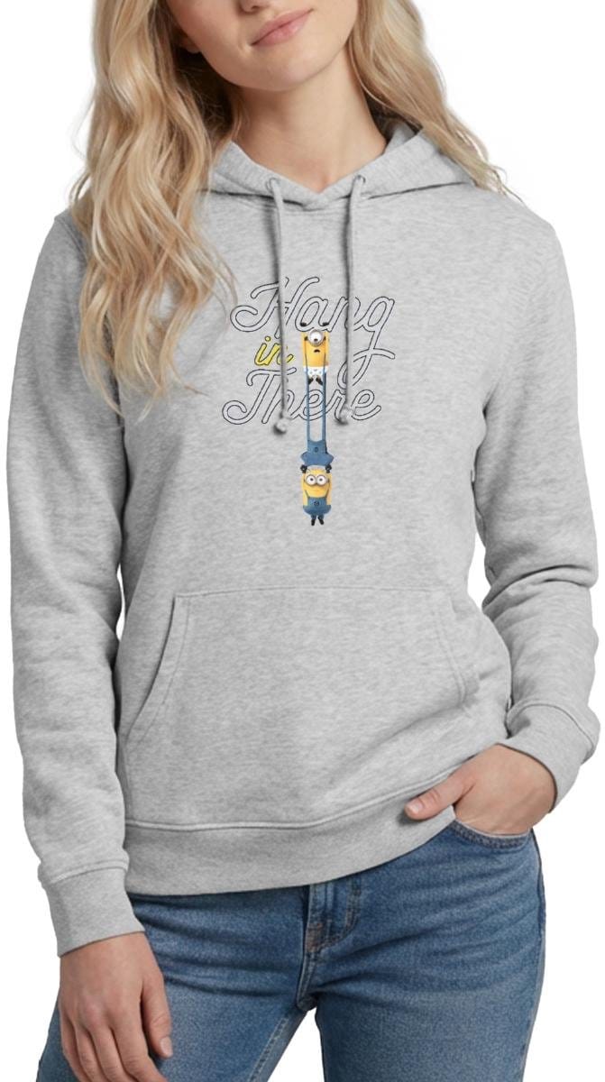 Minions Carl And Phil Hang In There Hoodie Dames