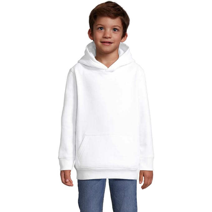 SOLS Kinder/Kinder Condor Hoodie (Wit)