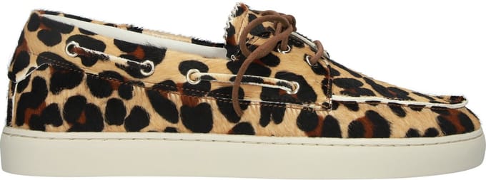 Blackstone ZIRCON ASTER - FL704 Leopard - Sneaker (low) - Vrouw - Light brown - Maat: 41