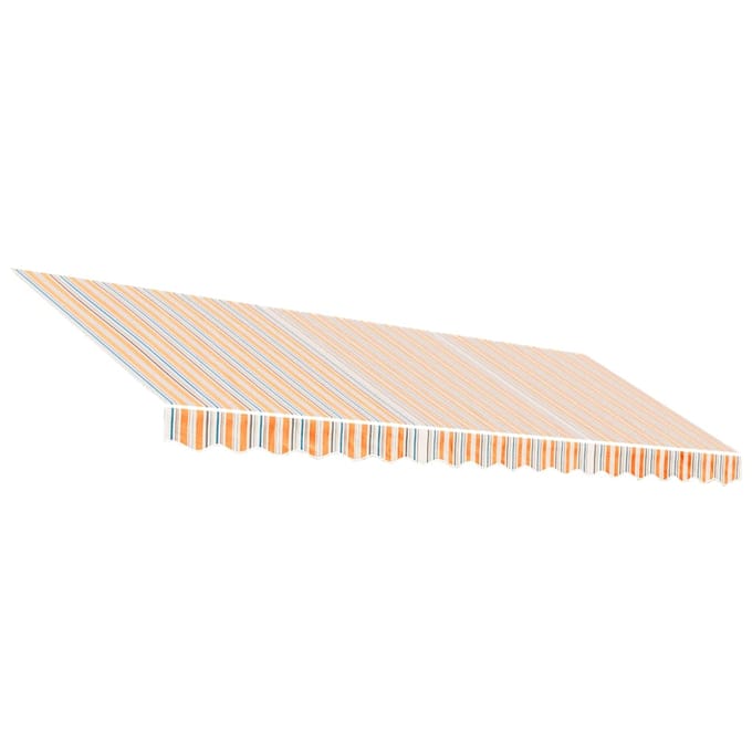 vidaXL - Vervangingsdoek - voor - luifel - 450x350 - cm - polyester - meerkleurig