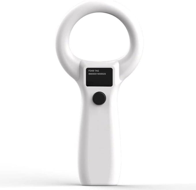 MKSS® Chipreader - Chiplezer Huisdier - Wit