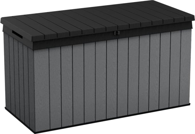 Keter Darwin Opbergbox - 570L - 142,5x65,5x78,2cm - Grijs