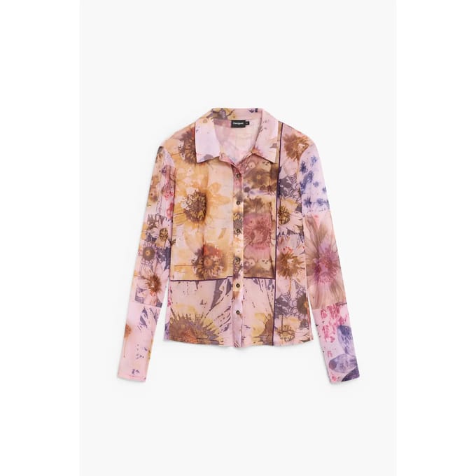 Dameshemd met lange mouwen Desigual