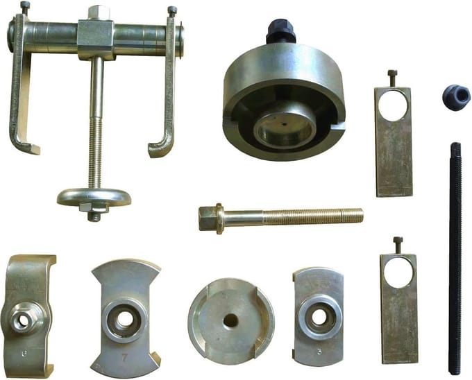 SW-Stahl 302312L compleet gereedschap MB rubber achteras