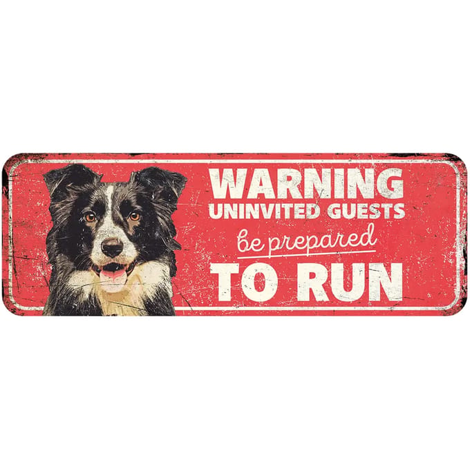Collie nl waarschuwingsbord D&D Home