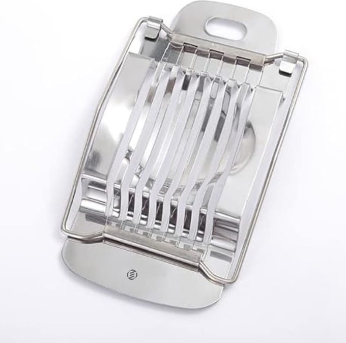 Equivera Eiersnijder - Eiersnijer - Eier Snijder - Eiersnijders - Champignonsnijder - Keukenbenodigdheden - Keuken Accessoires - Eiergereedschap - Egg Slicer
