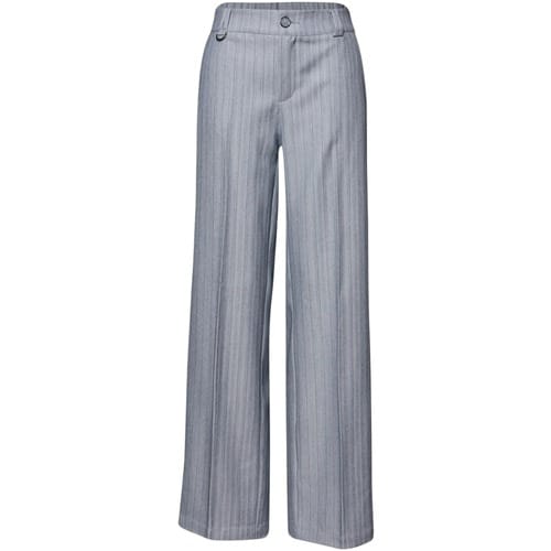 Wijde broeken Street One Straight Leg Herringbone 380687