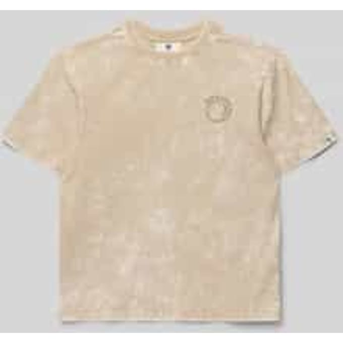 GARCIA Jongens Print T-shirt Bruin Korte mouw