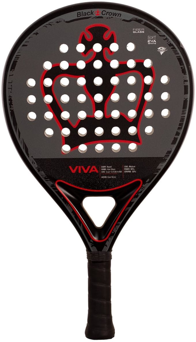 Paddle racket Black Crown Viva
