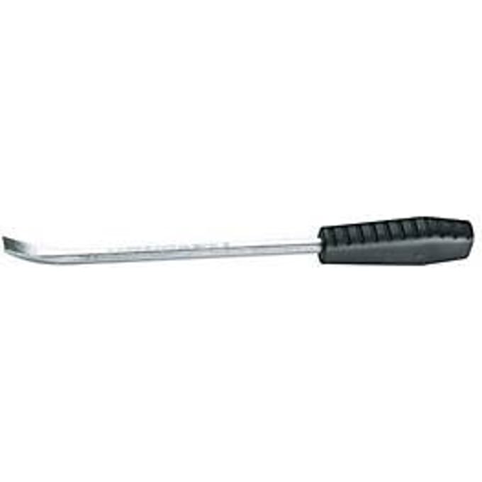 Hefboom 141-600, lengte 600 mm, breedte 15 mm, diameter 12 mm, chroma, PVC-handgreep