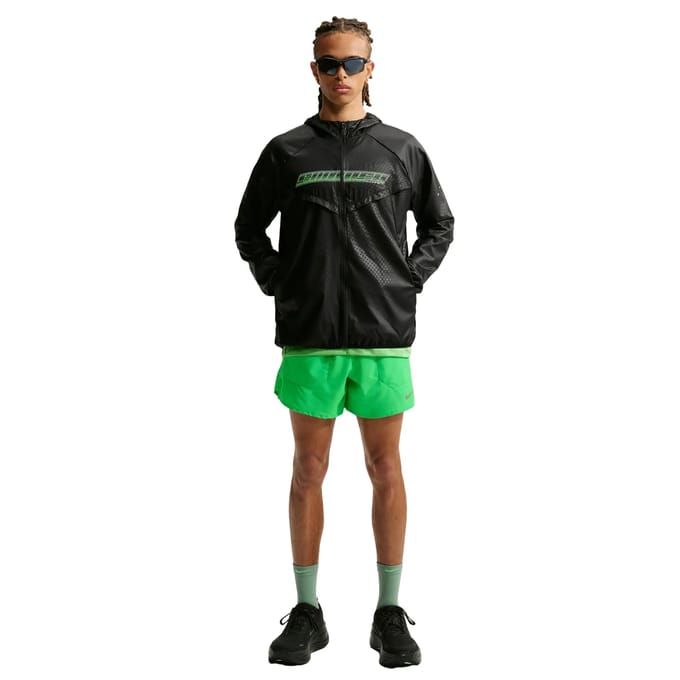 Nike Stride Swoosh Jacket - Zwart- Heren, Zwart M