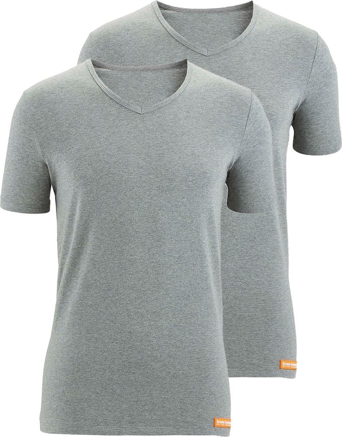 Bruno Banani Heren onder t-shirts 2 pack WARM UP