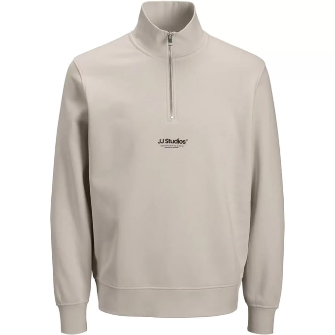 JACK&JONES - JJESOHO SWEAT QUARTER ZIP HN NOOS - Heren - Sweaters