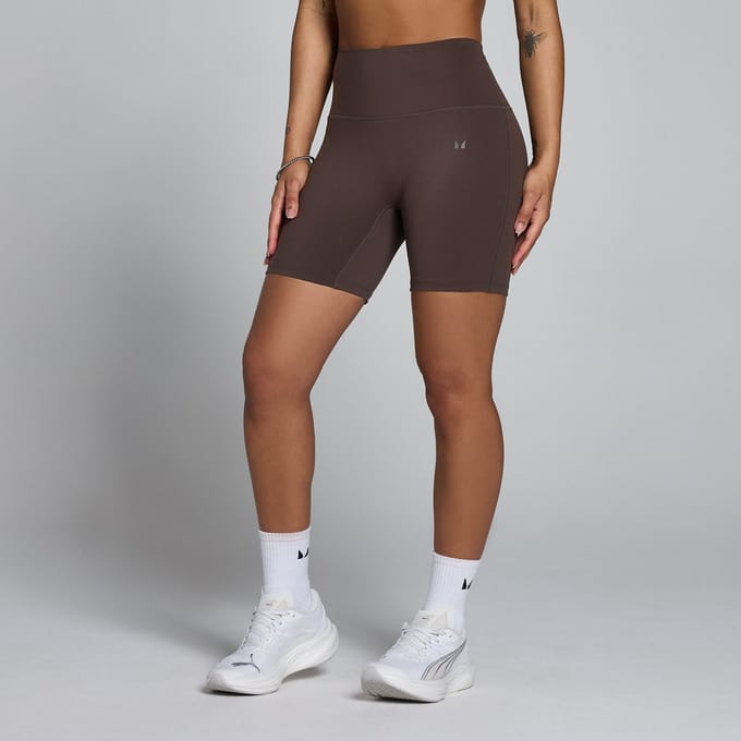 MP Dames Tempo Hoge Taille Short - Cacao - S