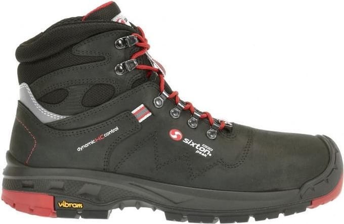 Sixton 30329-06 Tonale Hoog S3 - Zwart/Rood - 46