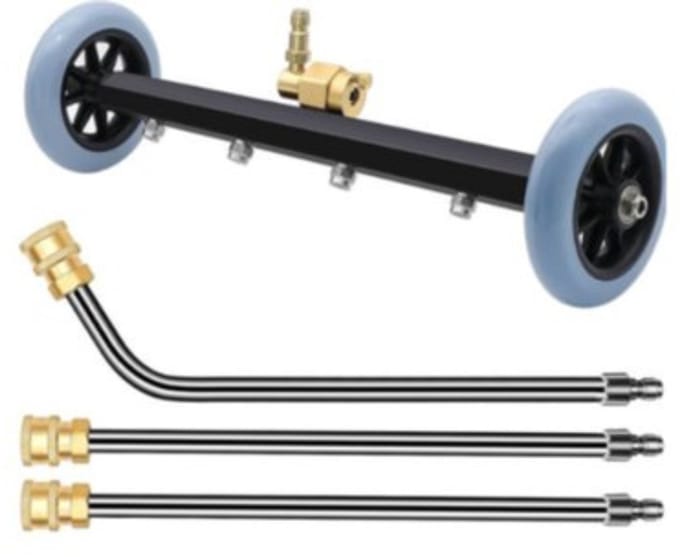 CRIJNS - PRO - Chassis Cleaner - Hogedruk Bodemreiniger - 1/4 Quick Connector
