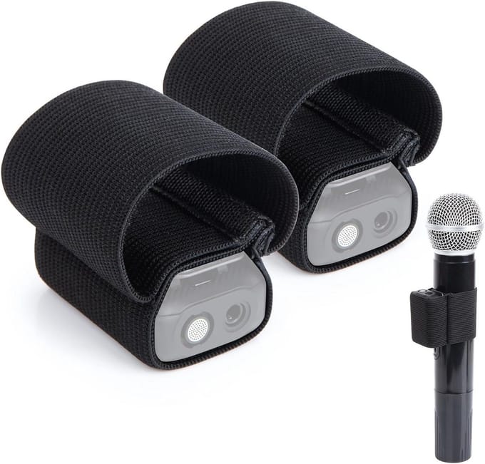 Handmicrofoon met Elastische Bevestiging