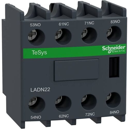 Schneider Electric LADN22 Hulpschakelblok 2x NO, 2x NC 690 W 690 V 10 A 1 stuk(s)
