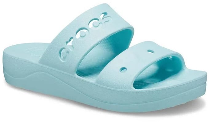 Crocs Baya Platform Sandalen Pure Water 42/43 US 11