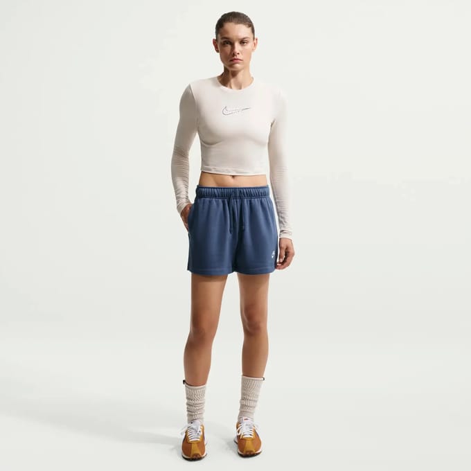 Dames-T-shirt met lange mouwen Nike
