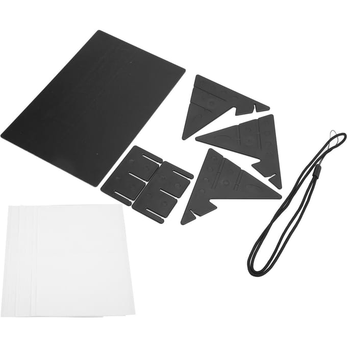 DIY Teken Overtrekpad Sterke Praktische Bruikbaarheid Compacte Structuur Opvouwbaar Klein Draagbaar Strip gray
