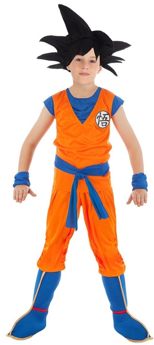 Kostuum Goku Saiyan Heren - Maat M