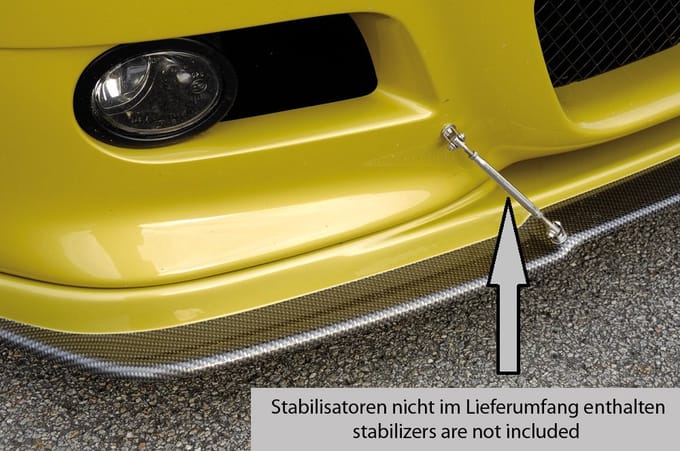 RIEGER - BMW E46 M3 - FRONT SPOILER LIP RACE