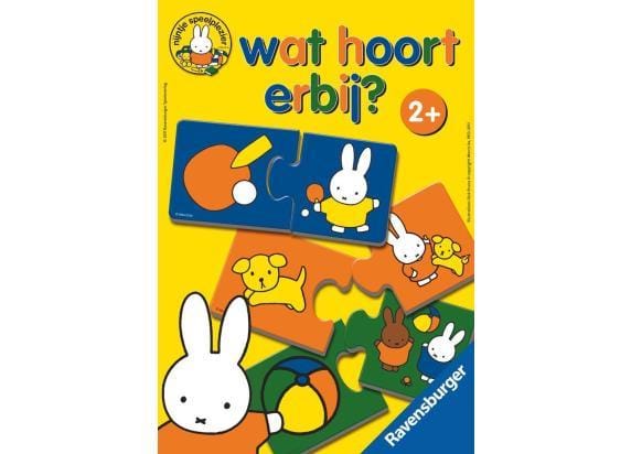 Ravensburger nijntje wat hoort erbij? - kinderspel