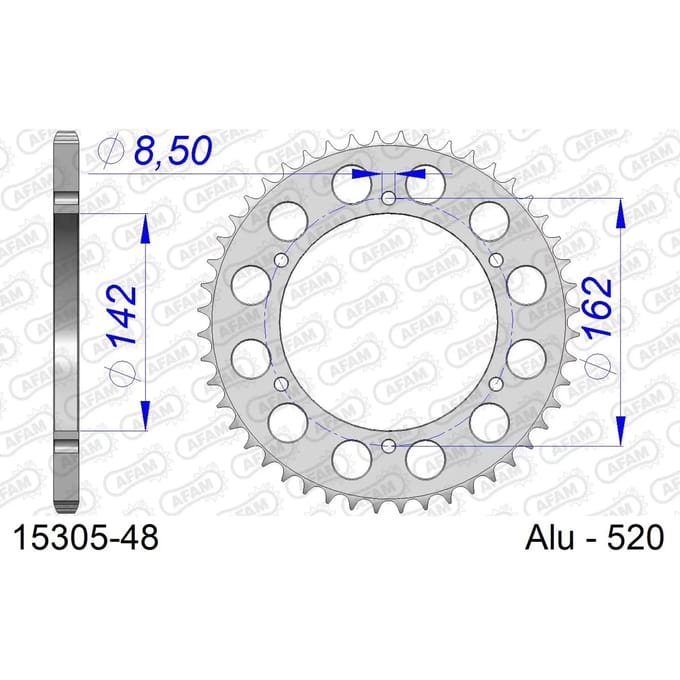Tandwiel Afam 520 48 dents