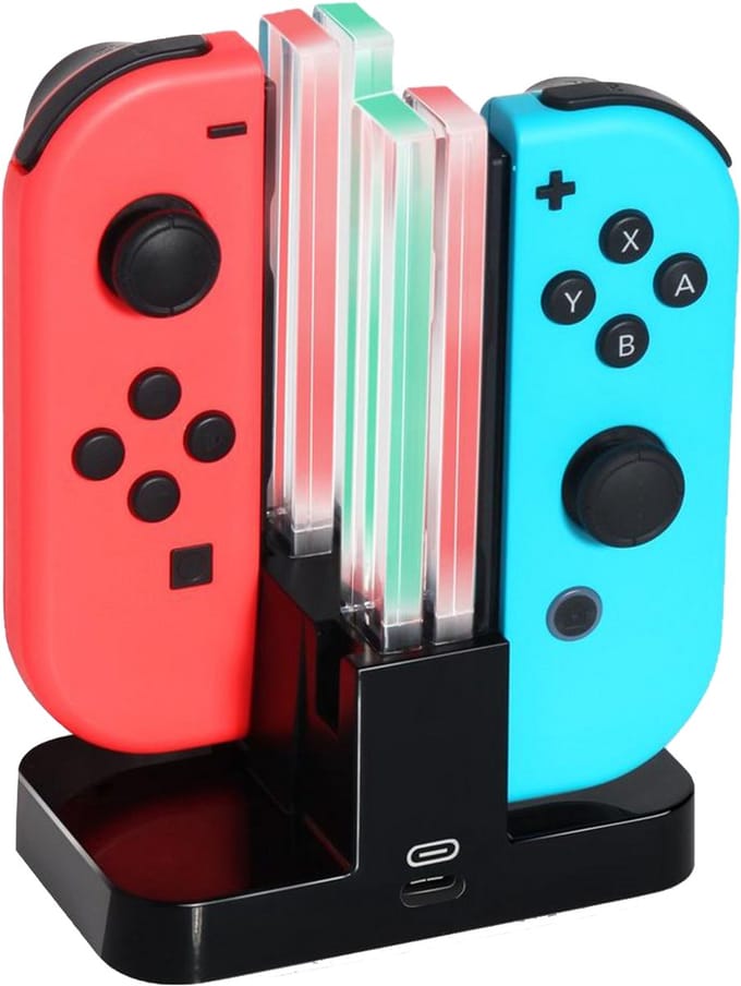 Oplaadstation Compatibel met Nintendo Switch Joy-Con