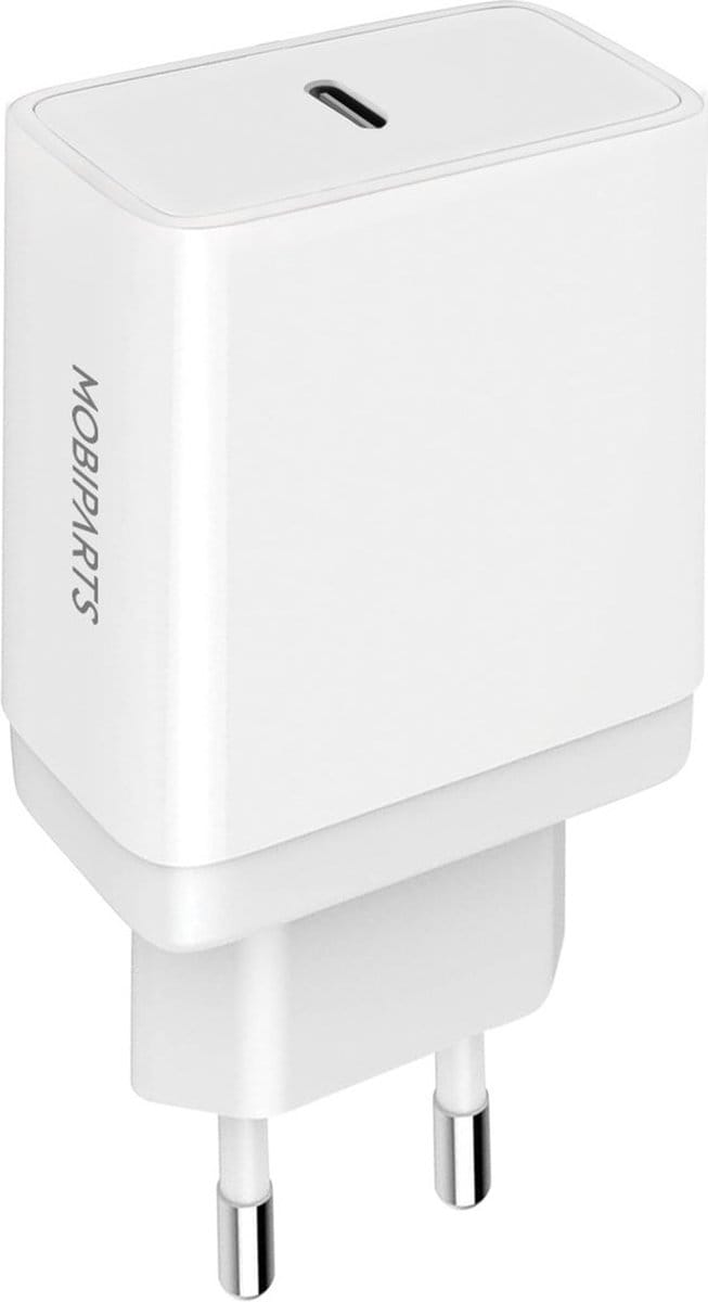 Oplader iPhone en Samsung - Oplader USB C - Universele QC Snellader 20W - PD 3.0 - Apple oplader en Samsung oplader - Wit - Mobiparts