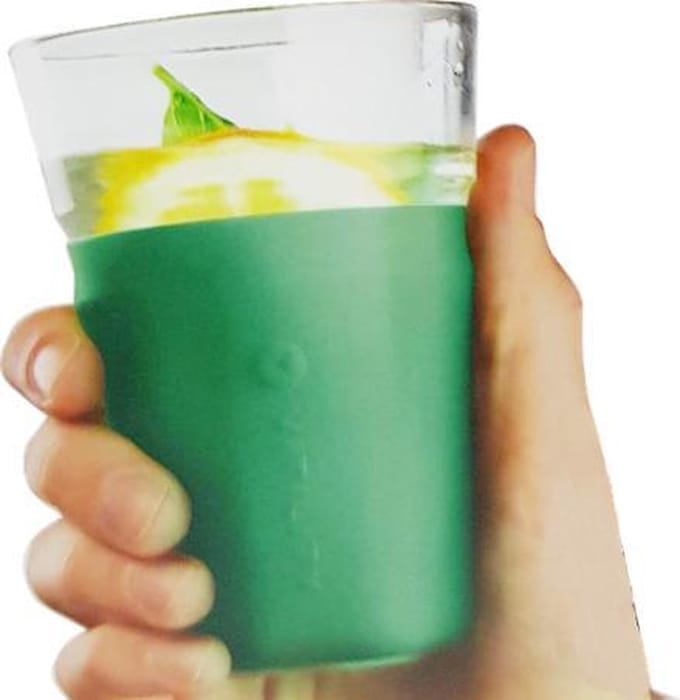 VITILITY Cup sleeve glow aqua