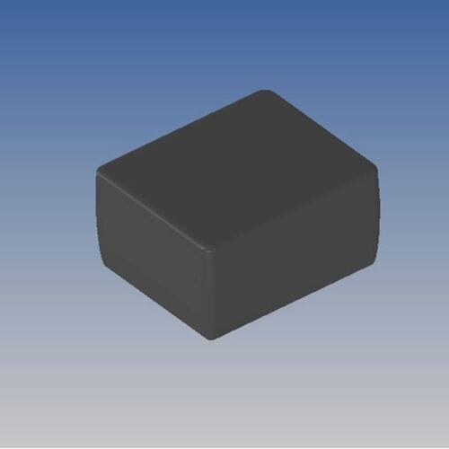 TEKO SR24-DB.9 Universele behuizing 76 x 63.5 x 38.7 ABS Zwart 1 stuk(s)